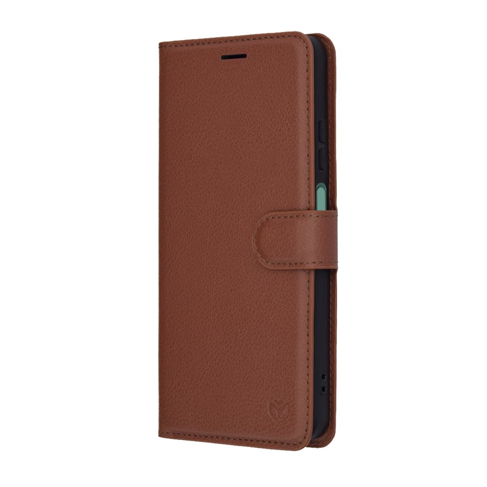 Pouzdro Techsuit Leather Folio pro Oppo A5 4G A5 5G hnědé - náhled 4