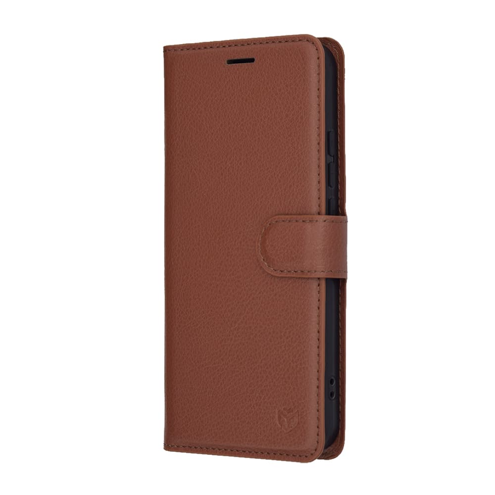 Pouzdro Techsuit Leather Folio pro Oppo Reno14 F / FS 5G hnědé - náhled 4