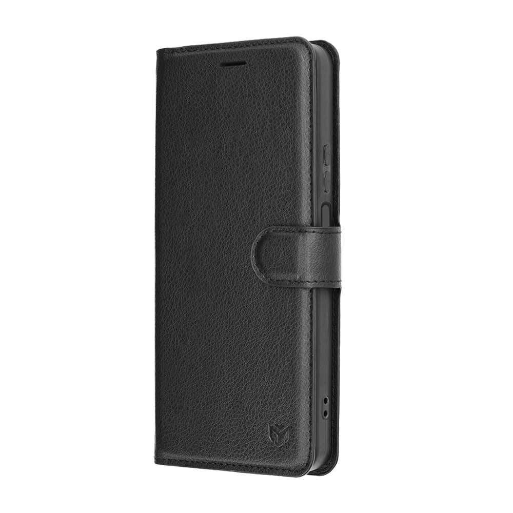 Pouzdro Techsuit kožené pro Honor 400 Smart 5G/4G/X7d 4G černé - náhled 4