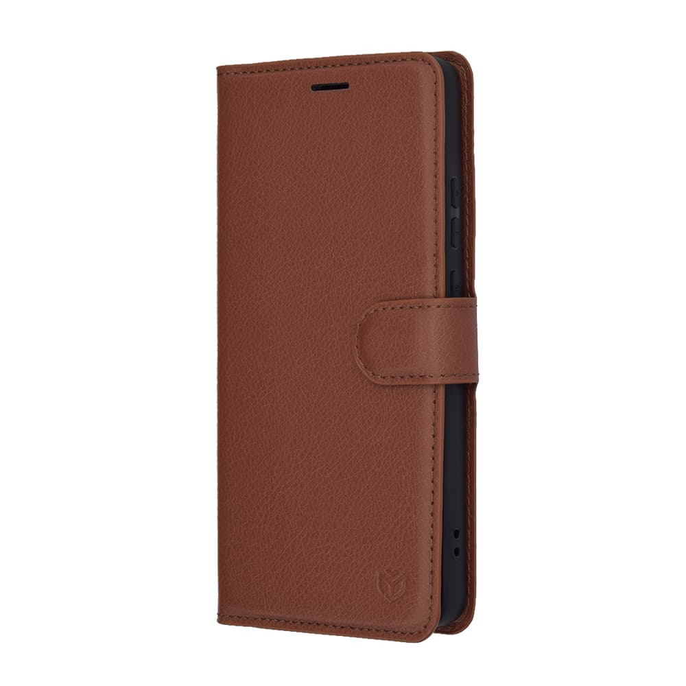 Pouzdro Techsuit Leather Folio pro Motorola Moto G86 Power hnědé - náhled 4