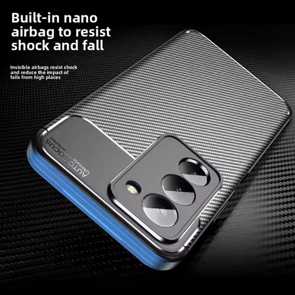 Pouzdro Techsuit CarbonFiber pro Xiaomi Redmi 15 4G / 5G černé - náhled 4