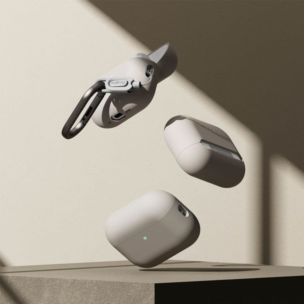 Ringke silikonové pouzdro Apple AirPods Pro 3 kamenná - náhled 4