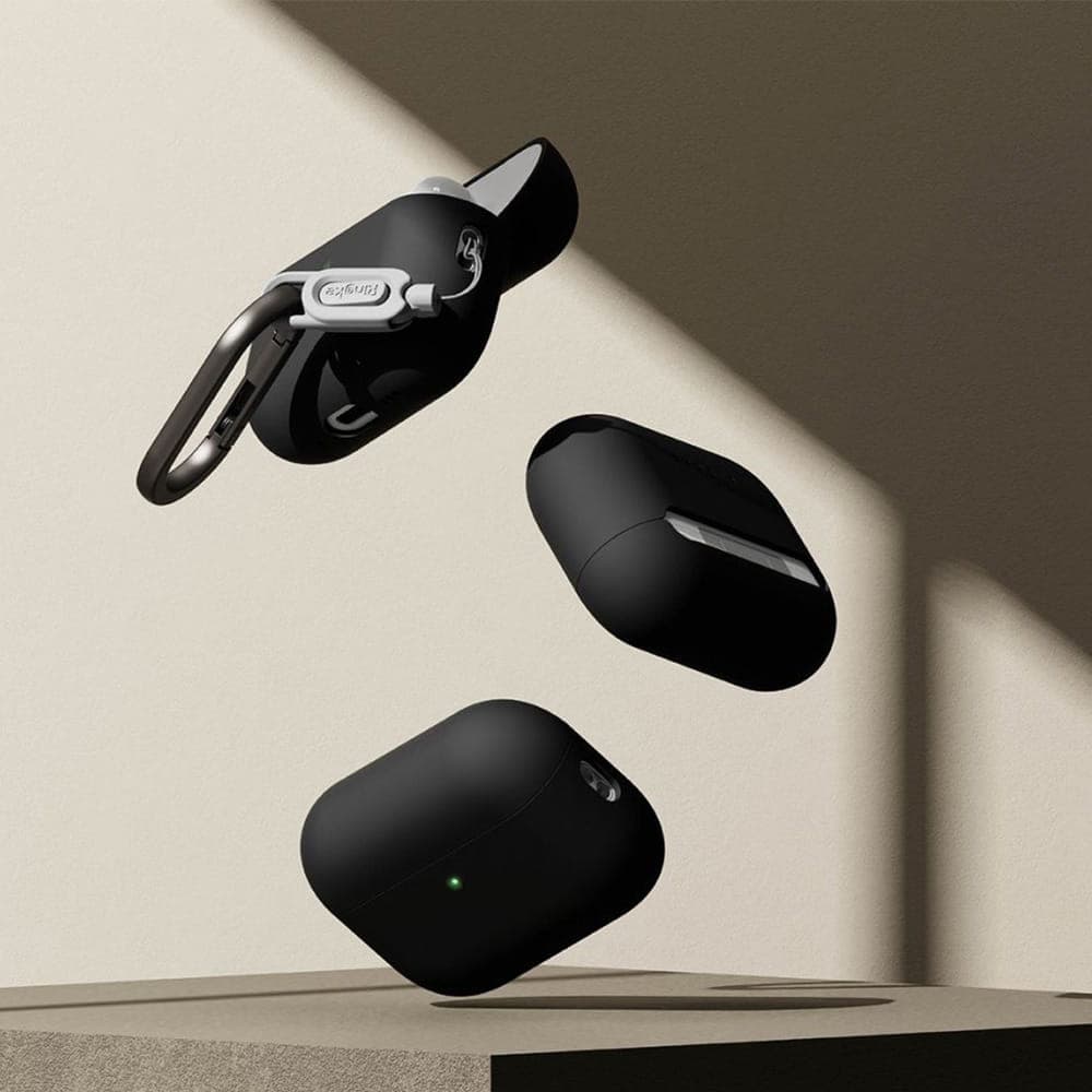 Ringke silikonové pouzdro pro Apple AirPods Pro 3 černé - náhled 4