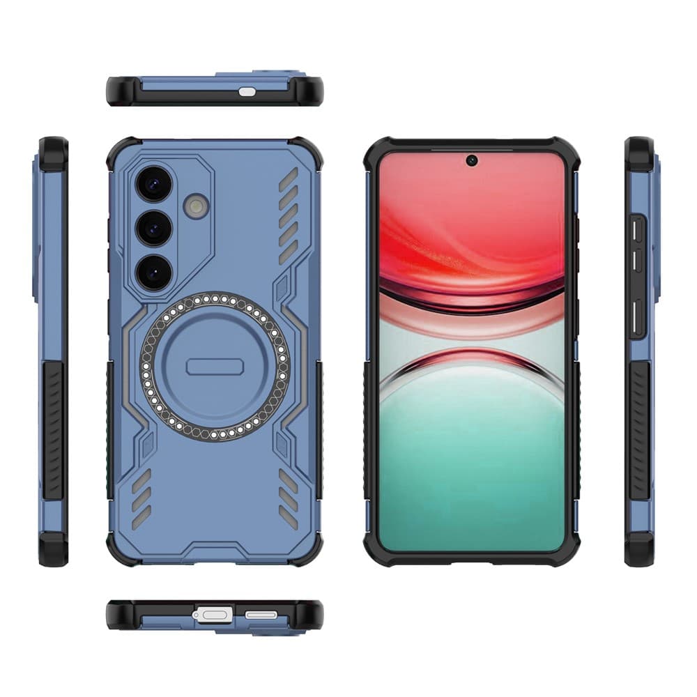 Techsuit - ArmorMag Case - Samsung Galaxy S26 - Modrá - náhled 4