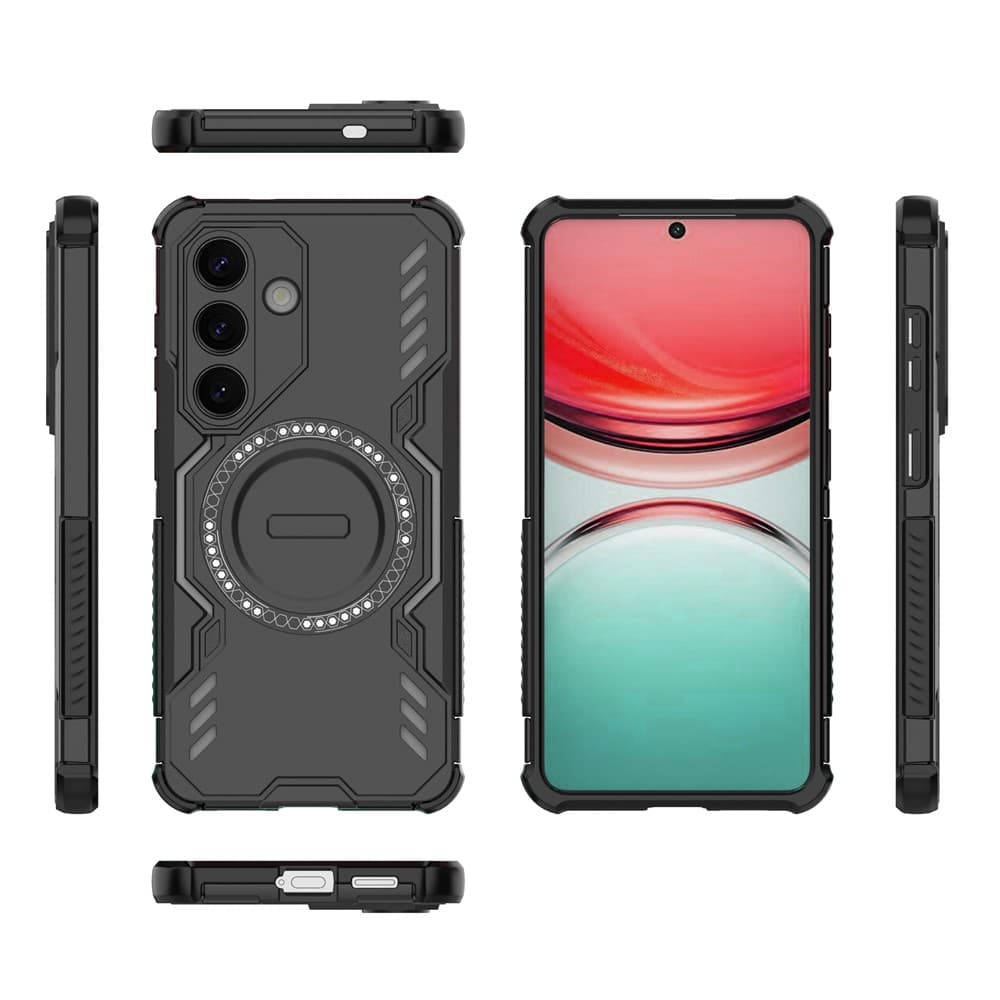 Techsuit - ArmorMag Case - Samsung Galaxy S26 - Černá - náhled 4