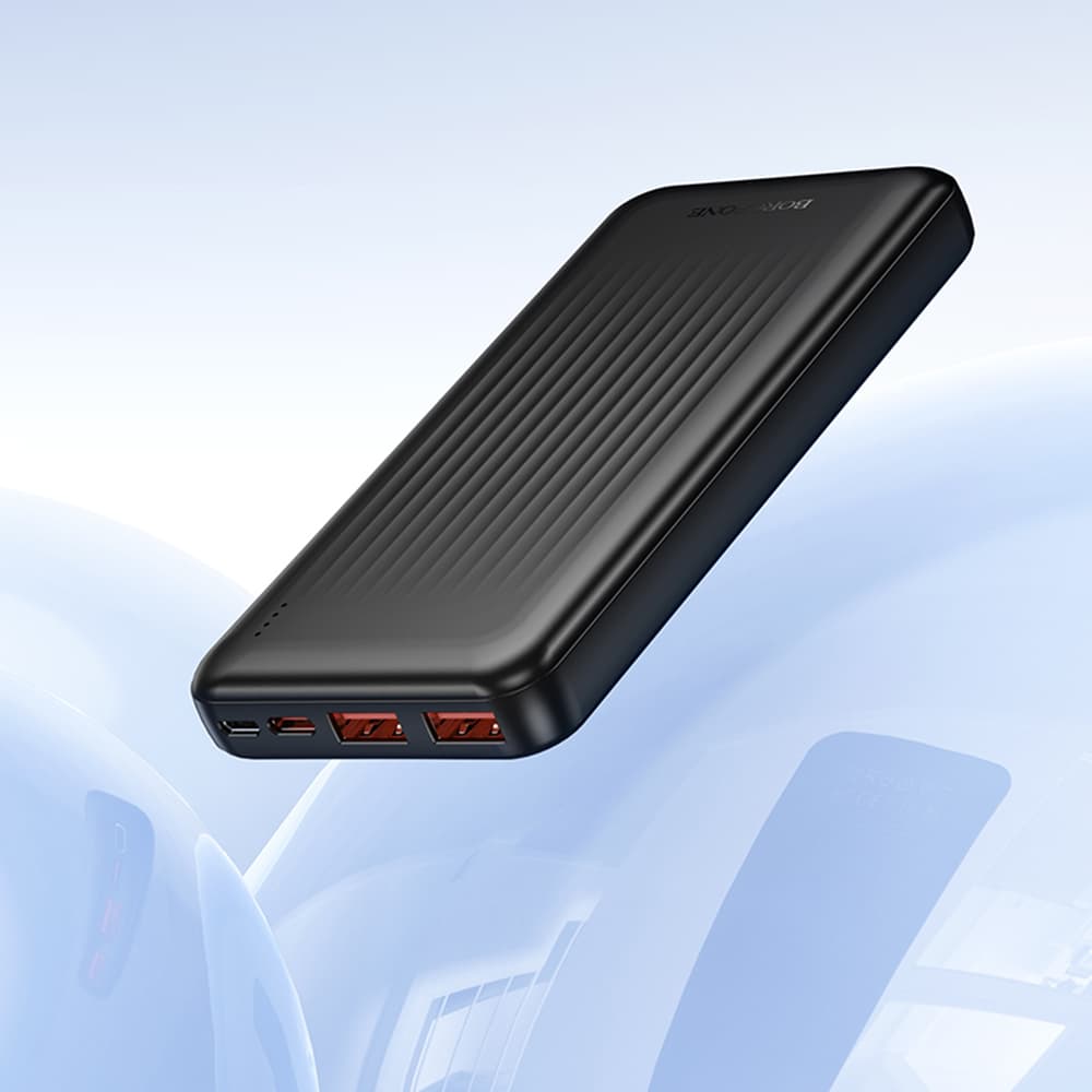 Borofone Power Bank Clever Series BJ80 10000mAh černá - náhled 4