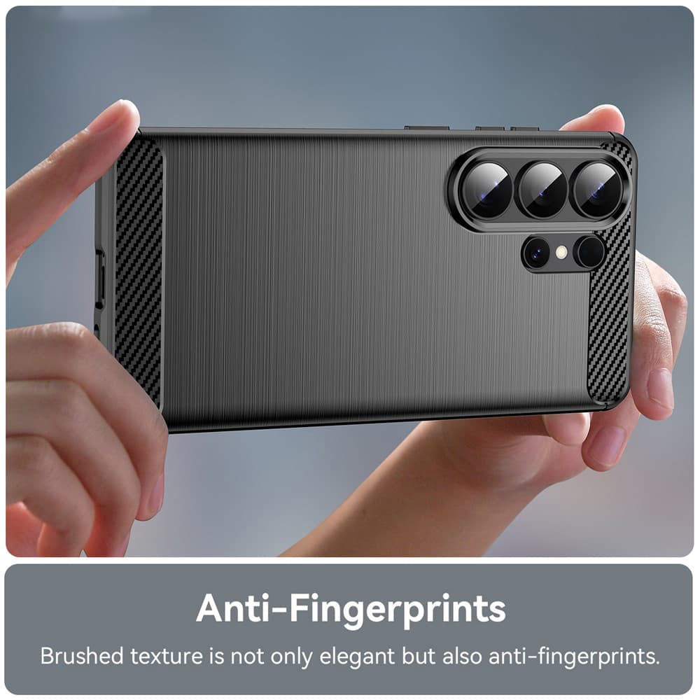 Techsuit - karbonový silikon - Xiaomi 17 - černá - náhled 4