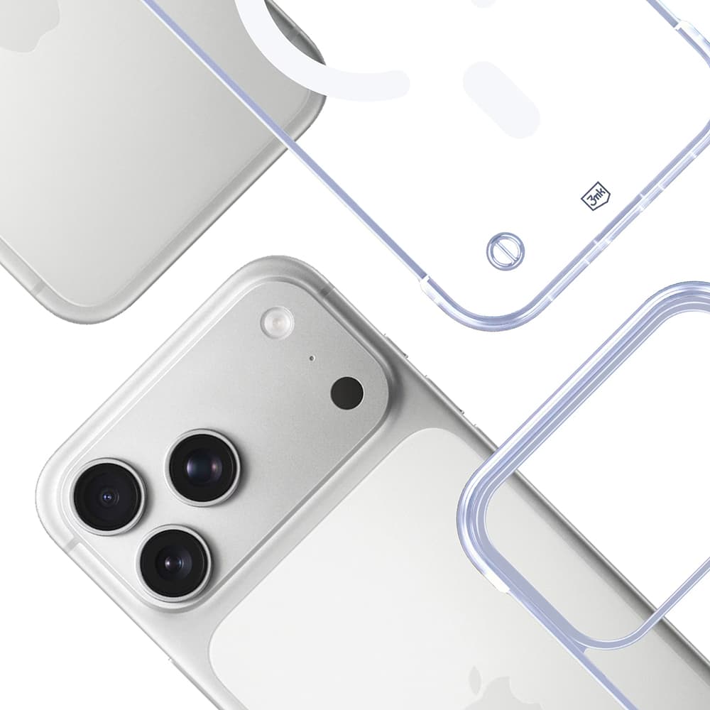 3mk Just20g MagCase iPhone 17 Pro Max průhledné - náhled 4