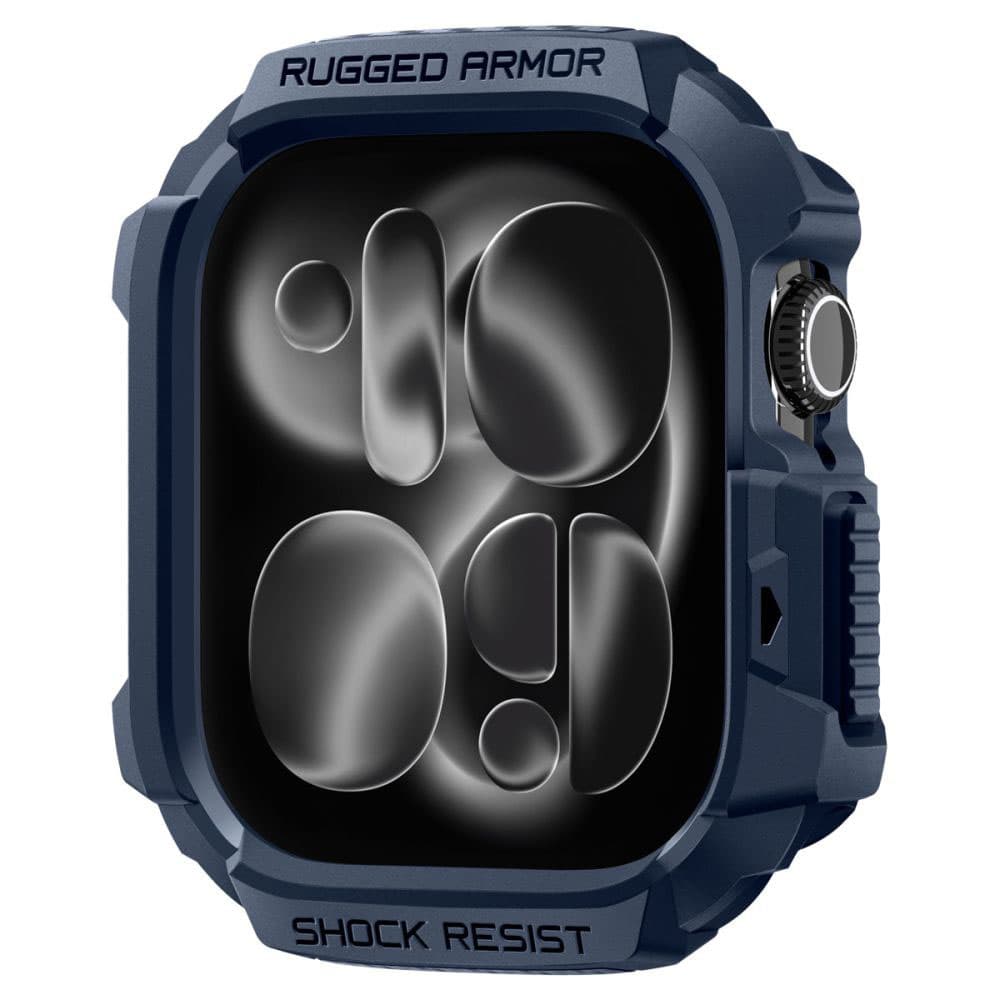 Spigen - Rugged Armor V2 - Apple Watch 10 42mm / Watch 11 42mm - námořnická modrá - náhled 4