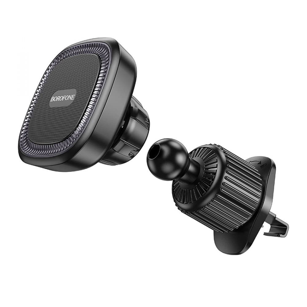 Borofone držák Ice BH96 magnetický do ventilace 360° černošedý - náhled 4