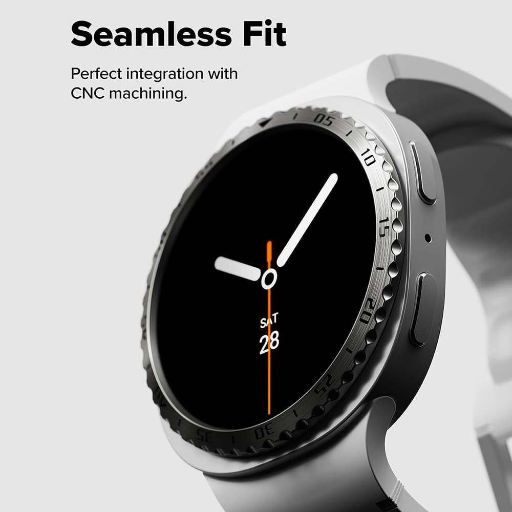 Ringke - vnitřní rámeček - Samsung Galaxy Watch8 Classic - stříbrná (GW8C-46-IN-01) - náhled 4