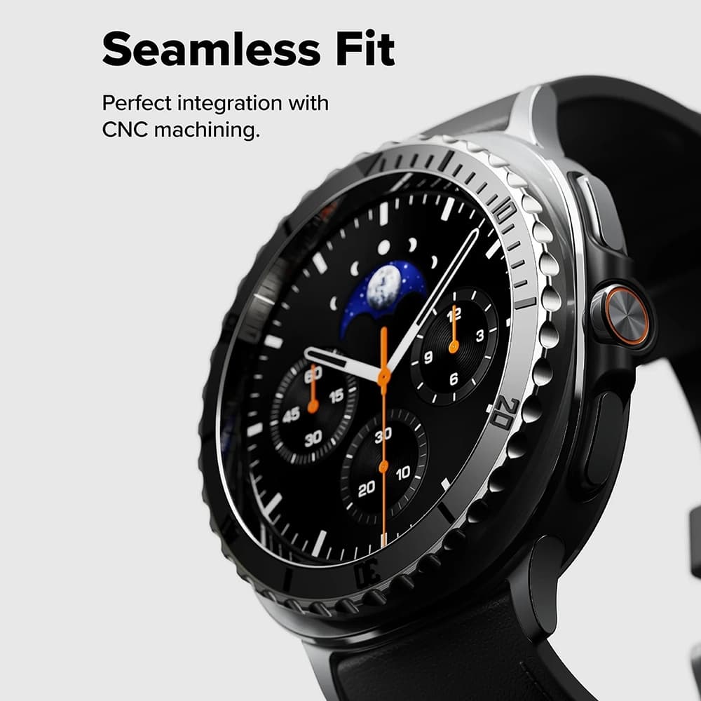 Ringke - prémiový styling lunety - Samsung Galaxy Watch8 Classic - černá (GW8C-46-96) - náhled 4
