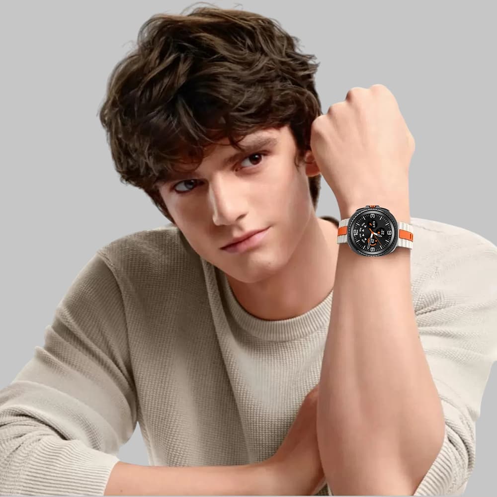 Techsuit - řemínek k hodinkám (W078) - Samsung Galaxy Watch8 40mm/Watch8 44mm/Watch8 Classic - Midnight Emerald - náhled 4