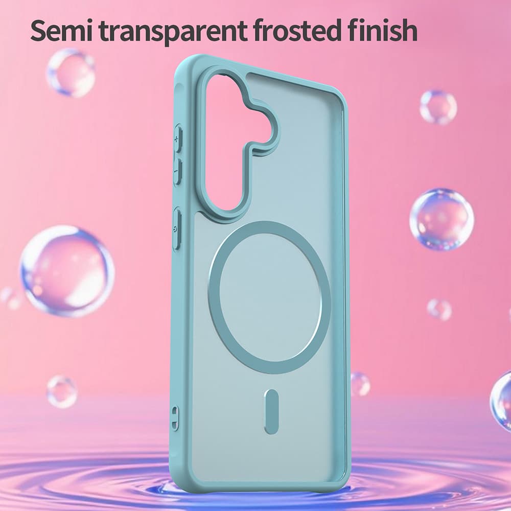Techsuit - HaloFrost II MagSafe - Samsung Galaxy S26 - Mátově zelená - náhled 4
