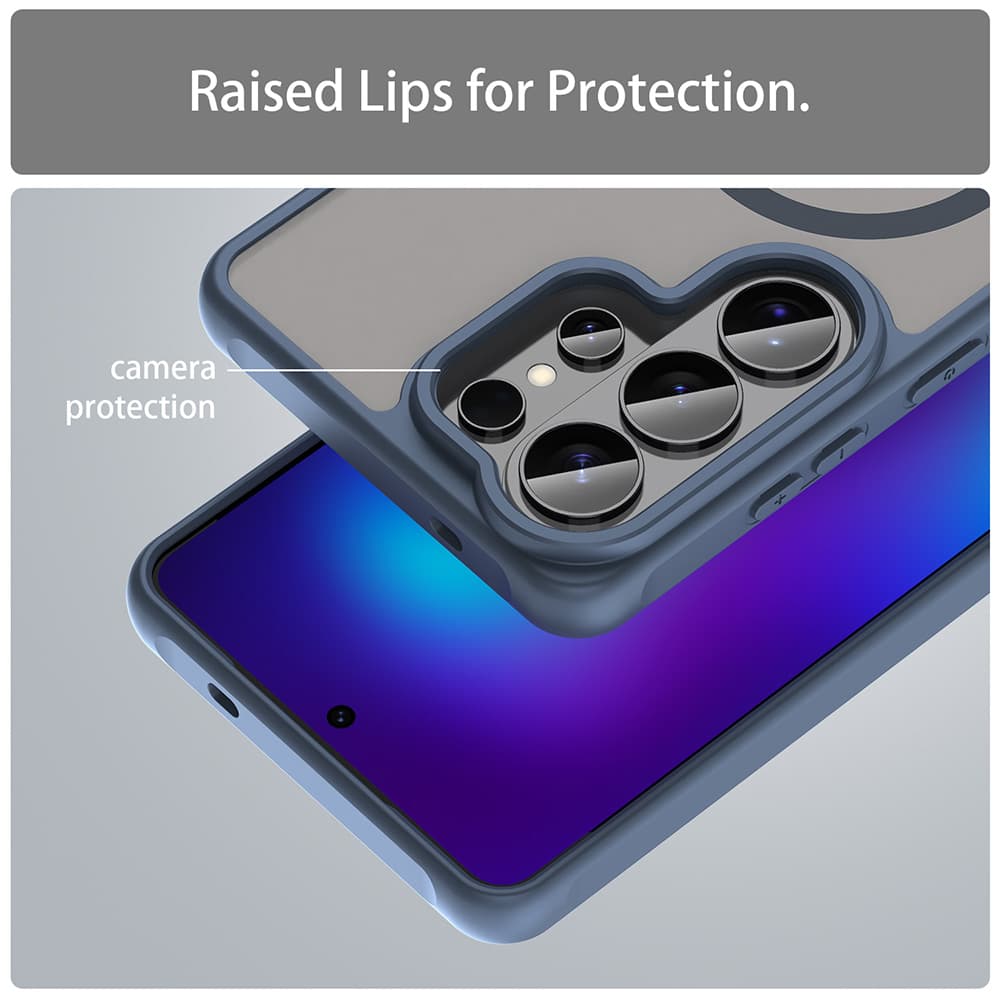 Techsuit HaloFrost II MagSafe pro Samsung Galaxy S26 Ultra - tmavě modrá - náhled 4