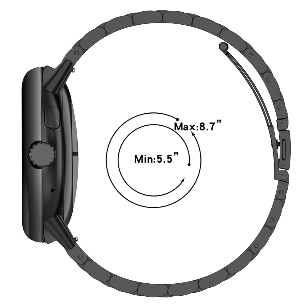 Techsuit - řemínek (W010) pro Google Pixel Watch 4 45mm - stříbrný - náhled 4