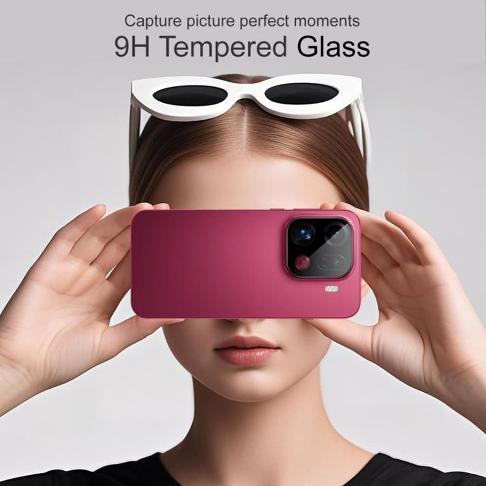 Techsuit – celosklo fotoaparátu – Oppo Find X9 Pro – černé - náhled 4