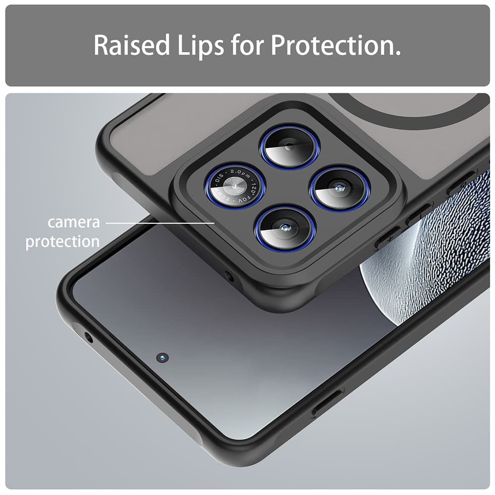 Techsuit – HaloFrost II MagSafe – Motorola Edge 70 – černá - náhled 4