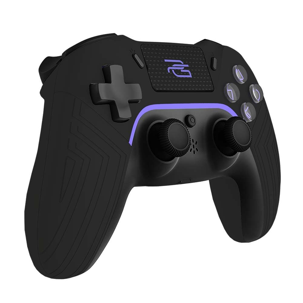Proove - bezdrátový ovladač Skadi (WGSK00022001) - ergonomický, USB-C, AUX, BT, touchpad, pro PS4, PC, Android, 600 mAh - černá - náhled 4