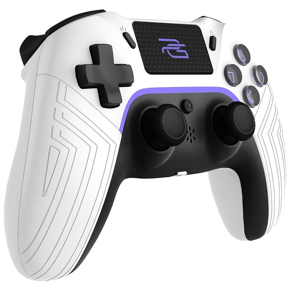 Proove - bezdrátový ovladač Skadi (WGSK00022002) - USB-C, AUX, BT, Touch-pad, pro PS4, PC, Android, 600mAh - bílá - náhled 4
