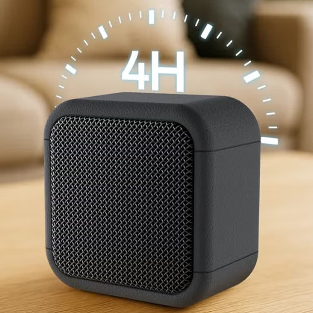 Yesido – bezdrátový reproduktor (YSW35) – mini design, přenosný, Bluetooth V5.3, 400mAh – černý - náhled 4