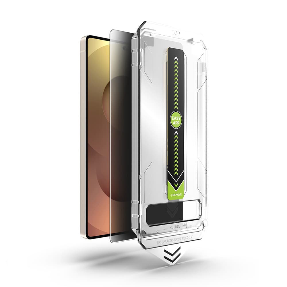 Techsuit - [kompatibilní s odemykáním otiskem prstu] TitanGlass CrystalHD - Samsung Galaxy S26 Ultra - ochrana soukromí - náhled 4