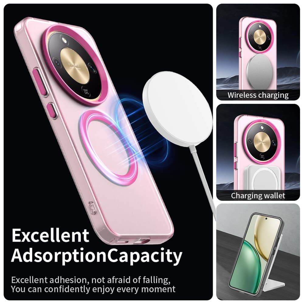 Techsuit - CandyCase MagSafe - Honor Magic8 Lite - růžová - náhled 4