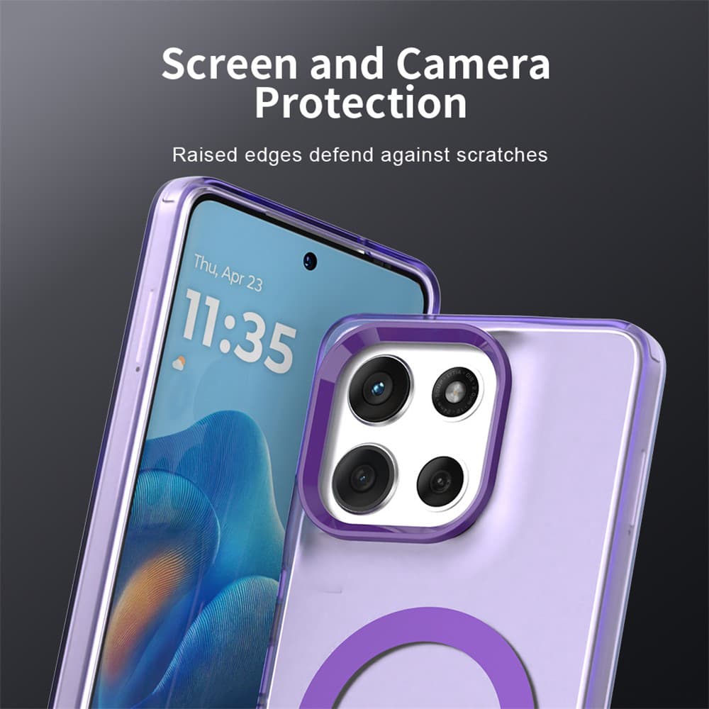 Techsuit – CandyCase MagSafe – Motorola Moto G86 – fialová - náhled 4
