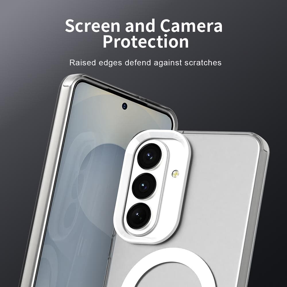 Techsuit CandyCase MagSafe kryt pro Samsung Galaxy S26bílý - náhled 4