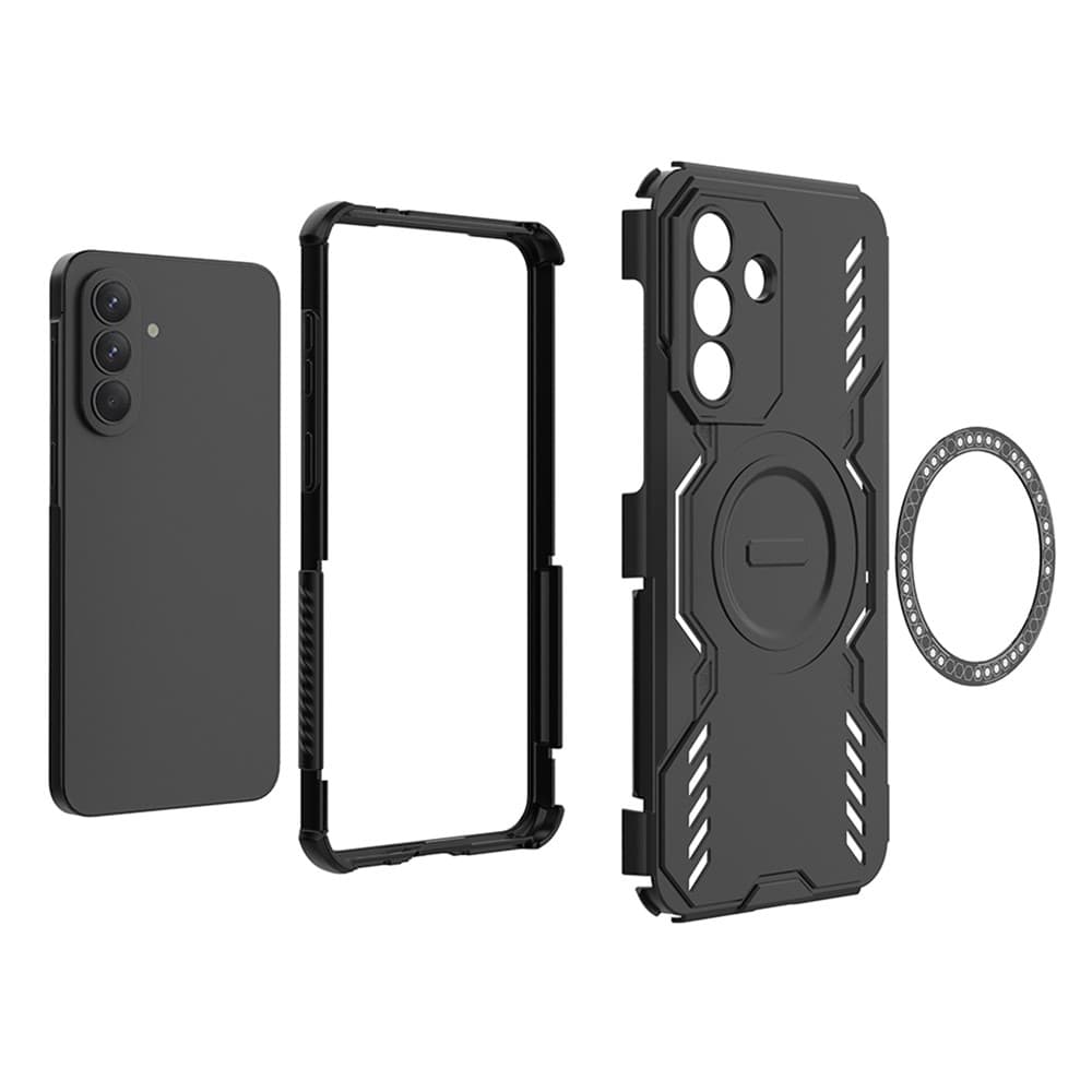 Techsuit - pouzdro ArmorMag - Samsung Galaxy A37 5G - černé - náhled 4