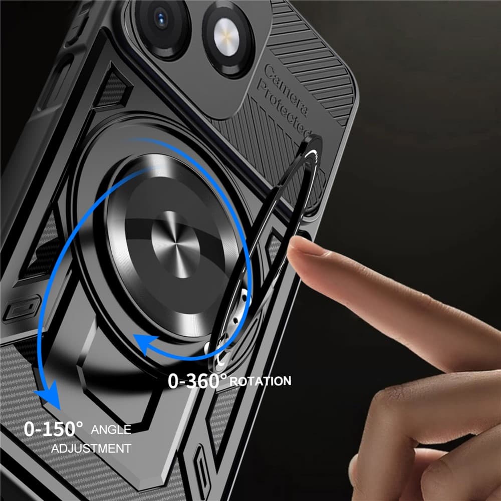 Techsuit - RuggedCam - Honor X5c Plus - černý - náhled 4