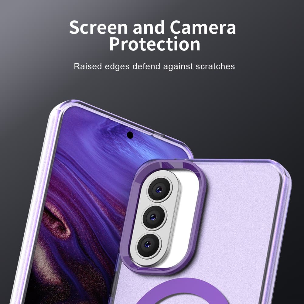 Techsuit - CandyCase MagSafe - Samsung Galaxy A37 5G - Fialová - náhled 4