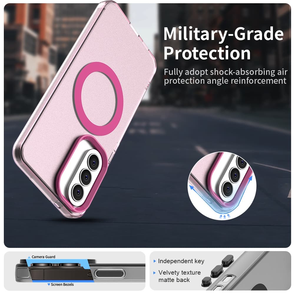 Techsuit - CandyCase MagSafe - Samsung Galaxy A57 5G - Růžová - náhled 4