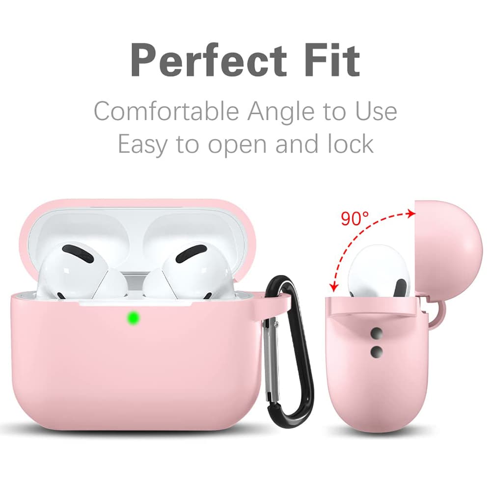Techsuit Silikonové pouzdro pro Apple AirPods 3 Hladké ultratenké Fialové - náhled 4