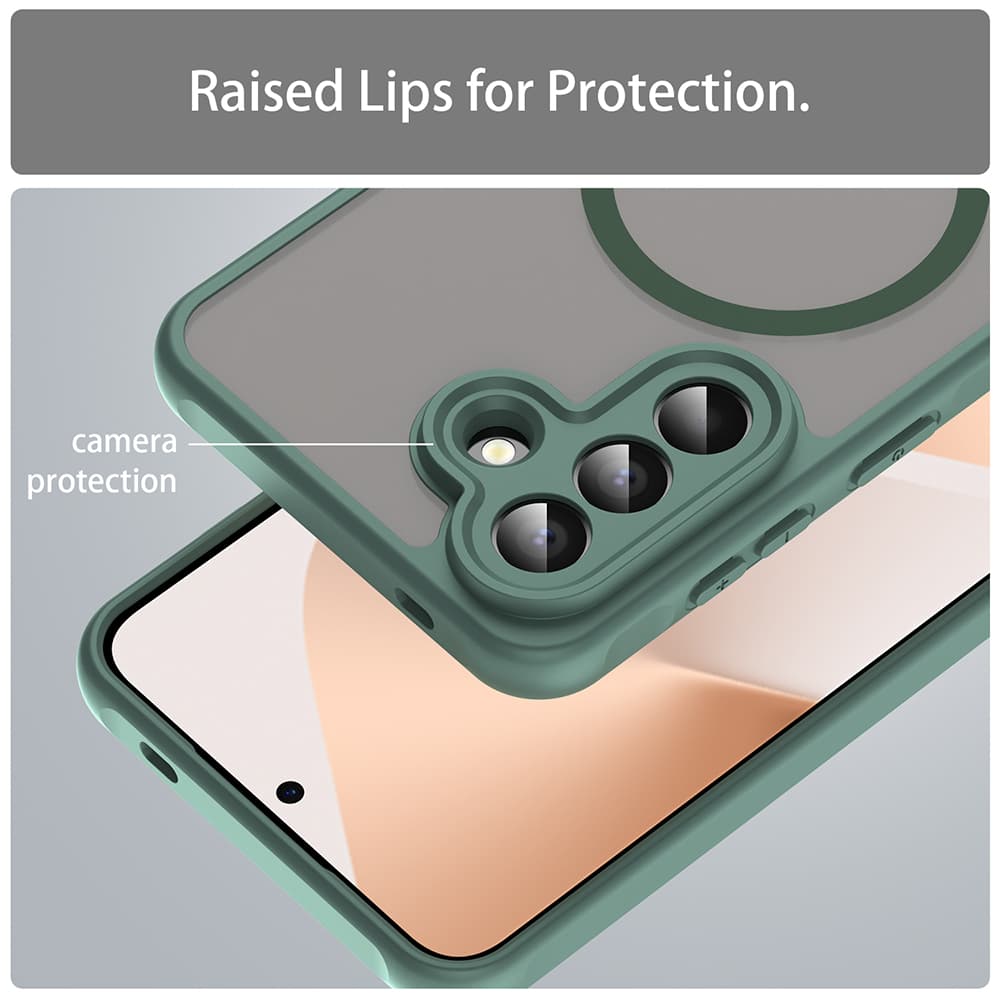 Techsuit - HaloFrost II MagSafe - Samsung Galaxy A57 5G - Zelená - náhled 4