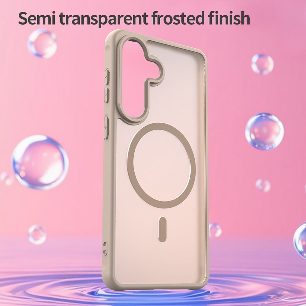 Kryt Techsuit HaloFrost II MagSafe pro Samsung Galaxy S26 Plus, zlatá - náhled 4