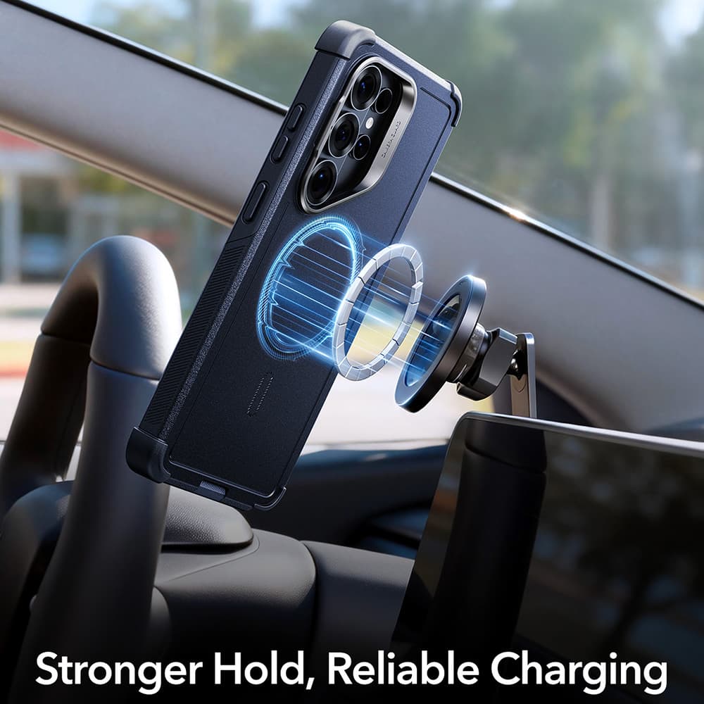 ESR Cyber Armor Kickstand pro Samsung Galaxy S26 Ultra, černá - náhled 4