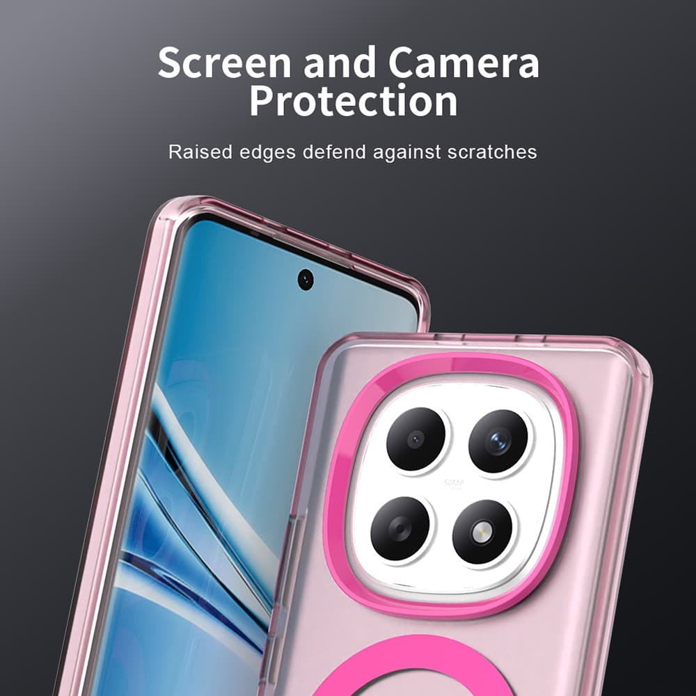 Techsuit - CandyCase MagSafe - Xiaomi Redmi Note 15 5G / Note 15 4G / Poco M8 5G - Růžová - náhled 4