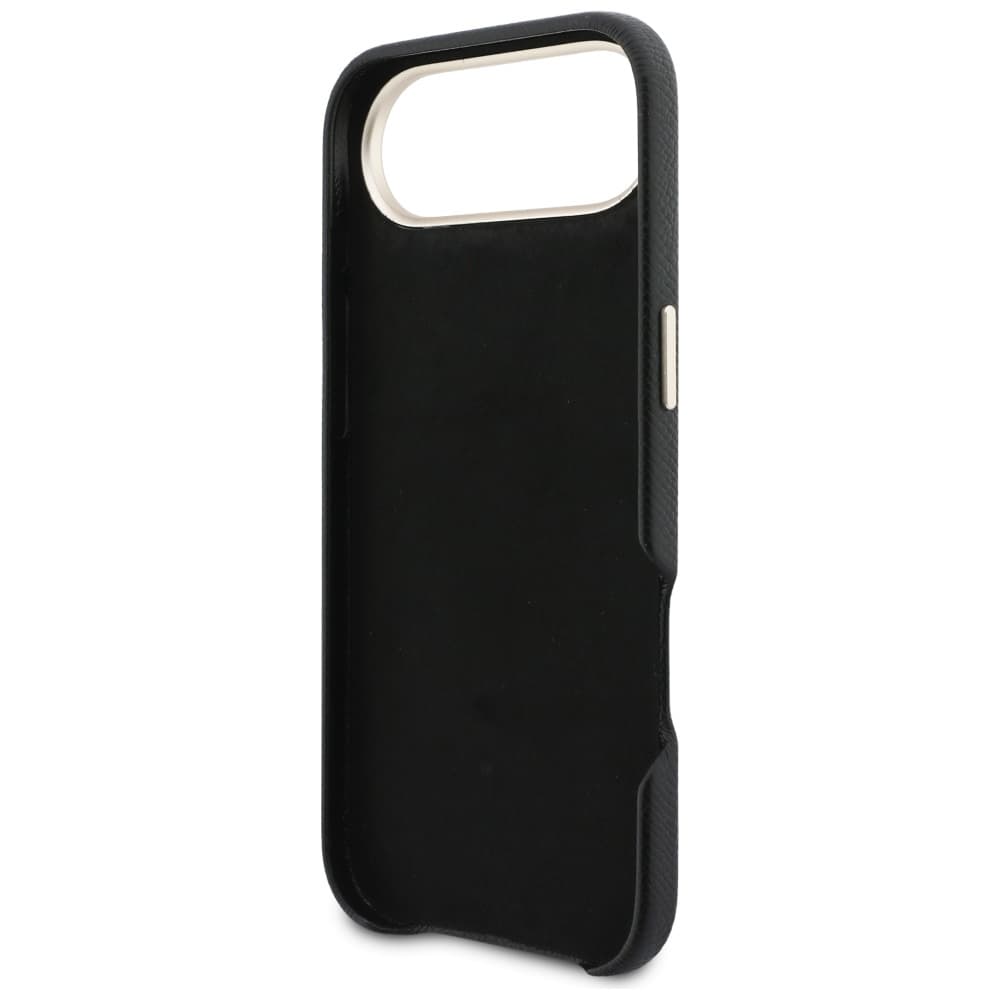 Guess - Pevný kryt Resin Logo (GUHCP17M5PS4RGGK) - iPhone 17 Air - Černá - náhled 4