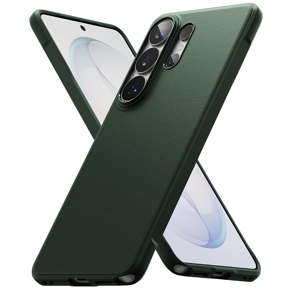 Ringke Onyx pro Samsung Galaxy S26 Ultratmavě zelená - náhled 4