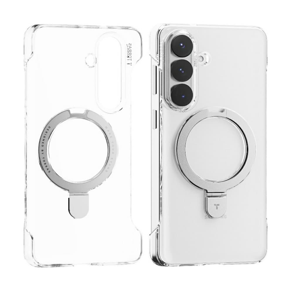 Torras Ostand Slim Series pro Samsung Galaxy S26 Plusprůhledná - náhled 4