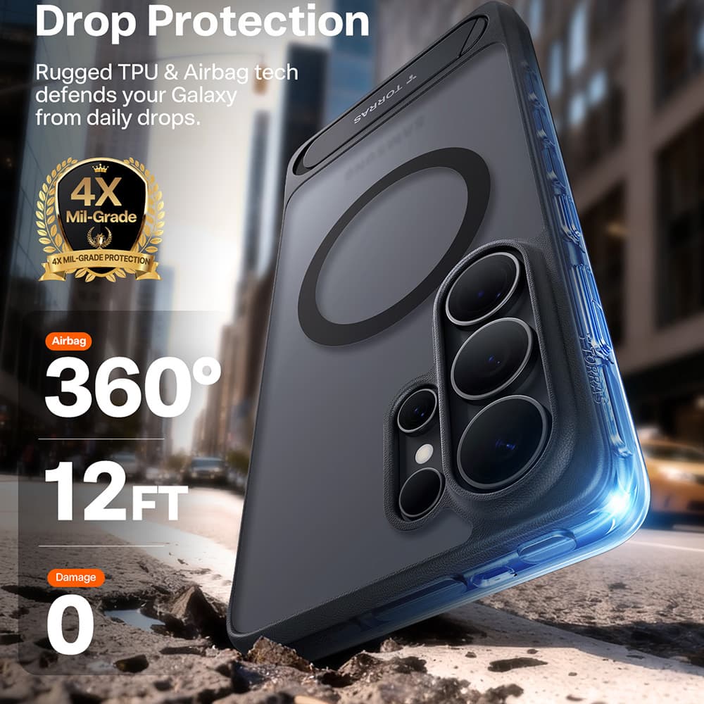 Torras Pstand pro Samsung Galaxy S26 Ultraprůhledný - náhled 4
