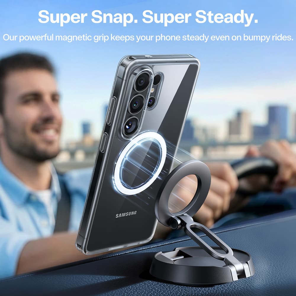 Torras Guardian Magnetic Series pro Samsung Galaxy S26 Ultraprůhledný - náhled 4