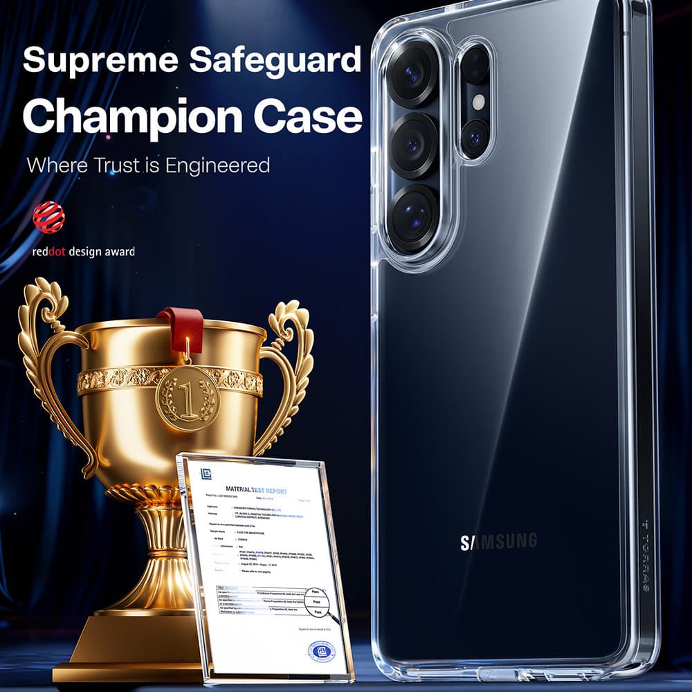Torras Guardian series pro Samsung Galaxy S26 Ultraprůhledný - náhled 4