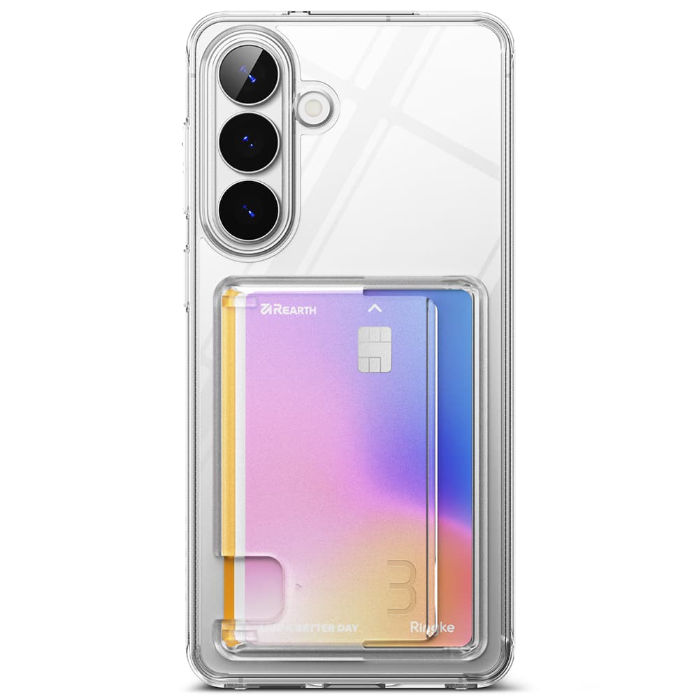 Ringke - Fusion Card - Samsung Galaxy S26 Plus - Čirá - náhled 4