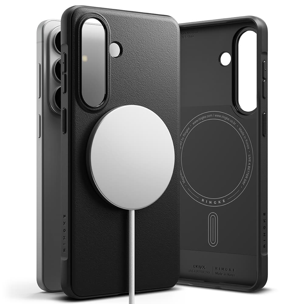 Ringke - Onyx MagSafe - Samsung Galaxy S26 - Černá - náhled 4