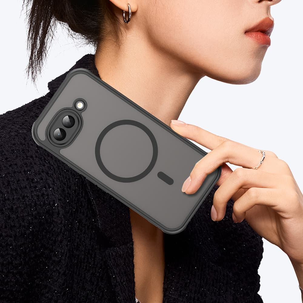 Kryt Techsuit HaloFrost II MagSafe - Google Pixel 10a Černý - náhled 4