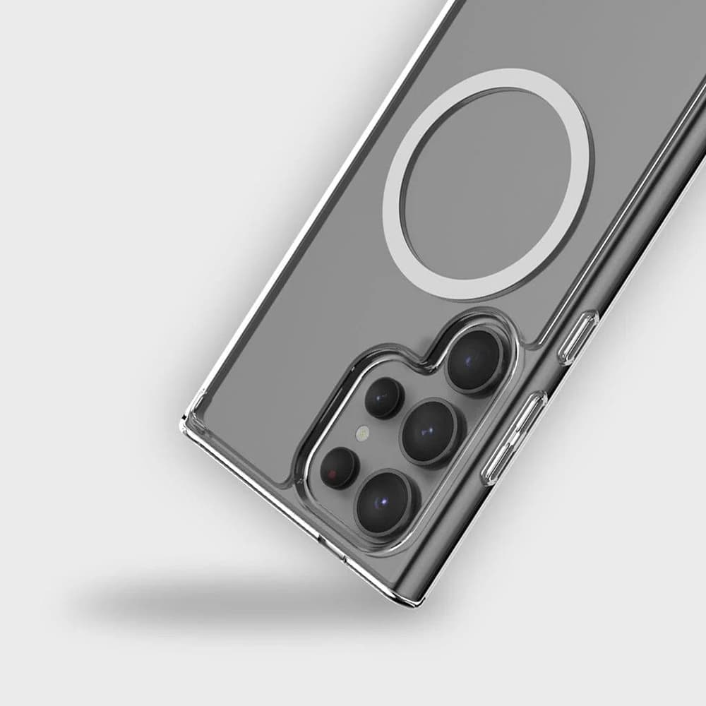 Blueo - Crystal Anti-Drop Series MagSafe - Samsung Galaxy S26 Ultra - Čirá - náhled 4