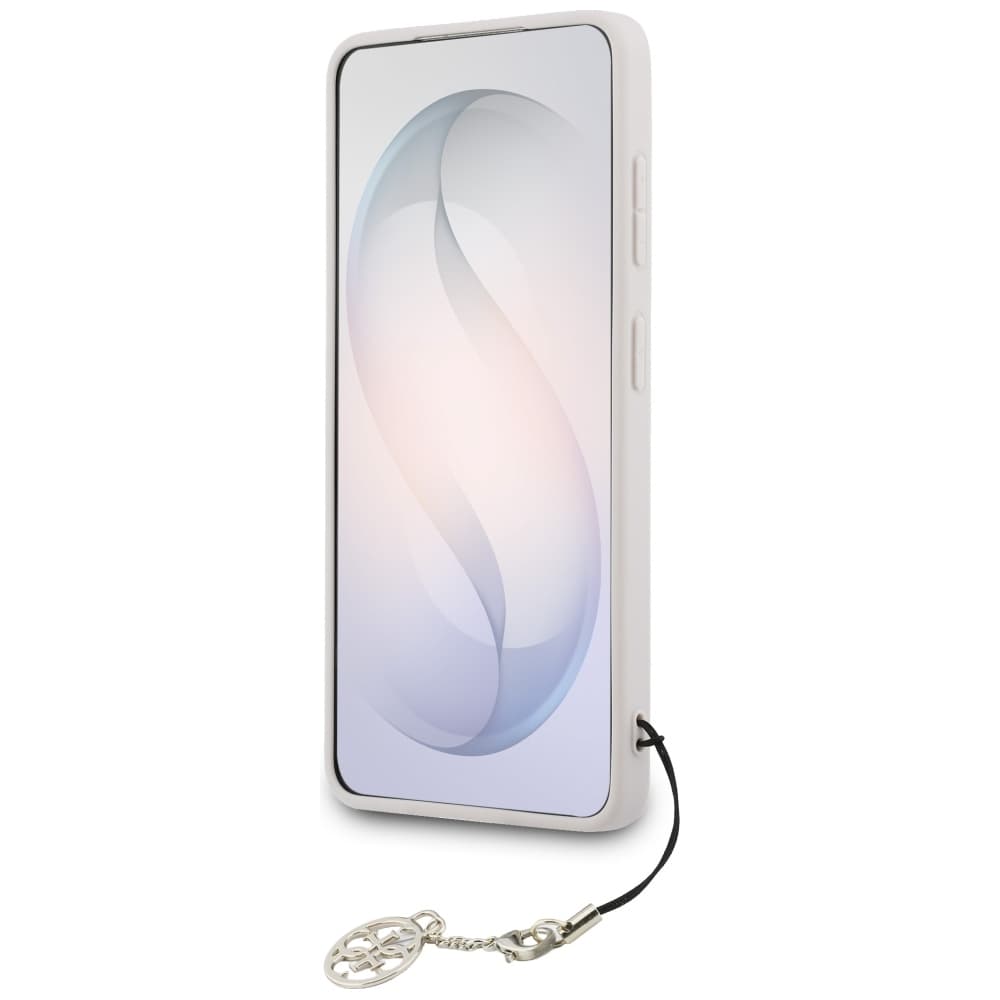 Guess - Kryt Hardcase 4G Classic Logo Charm (GUHMS26SGF4GPI) - Samsung Galaxy S26 - růžový - náhled 4
