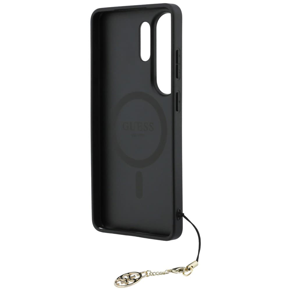 Guess - Kryt Hardcase 4G Classic Logo Charm (GUHMS26LGF4GBR) - Samsung Galaxy S26 Ultra - hnědý - náhled 4